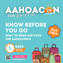 Dress for Success: What to Wear/Pack for AAHOACON24