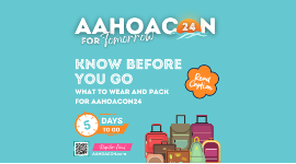 Dress for Success: What to Wear/Pack for AAHOACON24