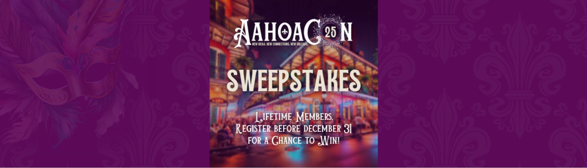 Exciting Sweepstakes for AAHOA Lifetime Members: Your Chance to Win Big!